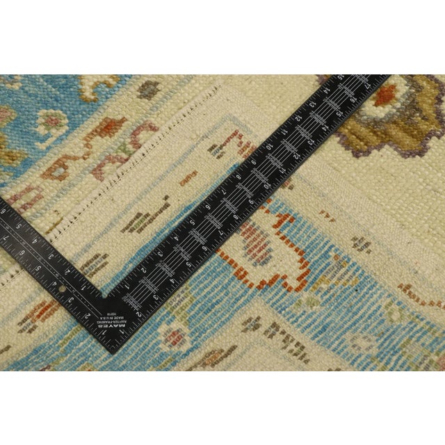 Turkish Oushak Rug, 02'10 X 05'11 For Sale In Dallas - Image 6 of 10