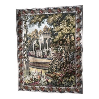 1990s Lake Como Garden Tapestry For Sale