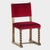 Baroque Antique Dining Chairs in Red Velvet, 1890s, Set of 8 For Sale - Image 3 of 9