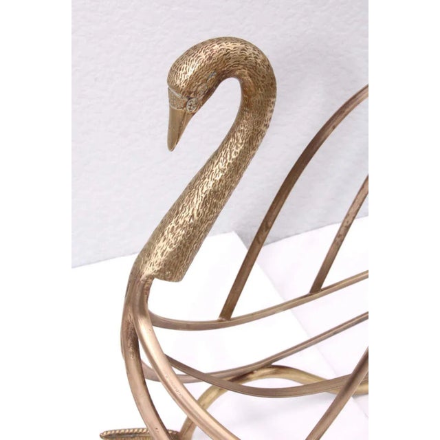Maison Jansen Brass Magazine Holder For Sale - Image 11 of 13