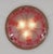 Metal Schneider Le Verre Francais French Art Deco Cameo Pendant Light 1920s - Roses Bowl Wrought Iron For Sale - Image 7 of 12