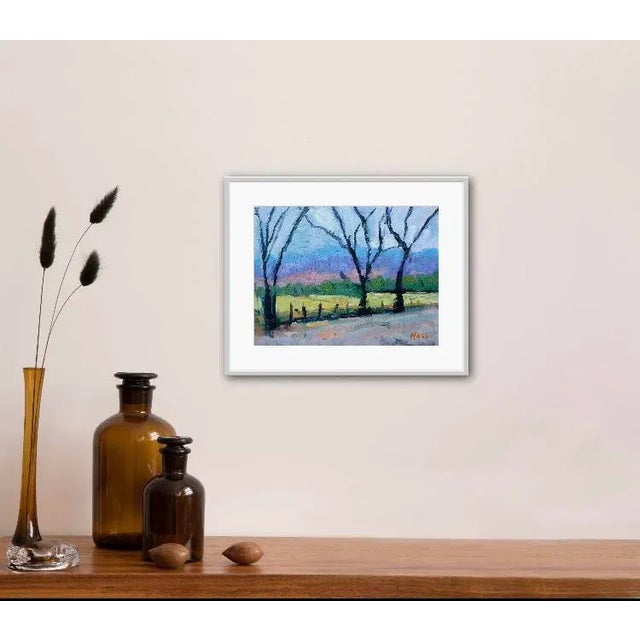 "Country Lane, Reno, NV" Contemporary Landscape Oil Painting For Sale - Image 4 of 12