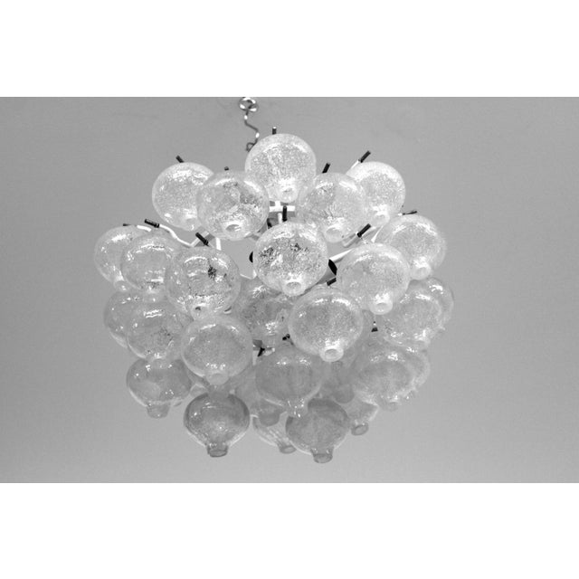 1960s Tulipan 10-Light Chandelier from J.T. Kalmar, 1960s For Sale - Image 5 of 8