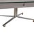 Glass Glass Grey Coffee Table with Manual Function and Storage Compartment in Plastic Decor by Ronald Schmitt For Sale - Image 7 of 13