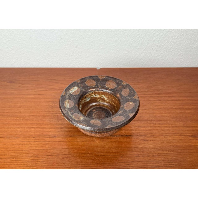 Mid-Century Modern Danish Studio Pottery Bowl by Lisbeth Sallingboe for Jelling Keramik, 1960s For Sale - Image 6 of 18