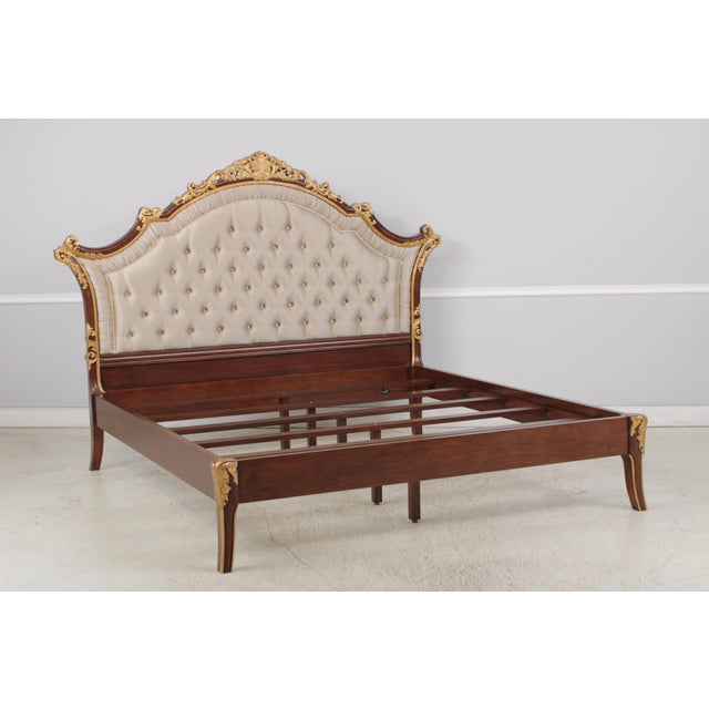 Maitland - Smith Maitland Smith 89-1305 Elliot King Size Bed For Sale - Image 4 of 18