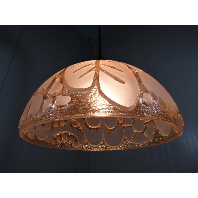 Glass Pendant Lamp from Peill & Putzler, 1960s For Sale - Image 10 of 18