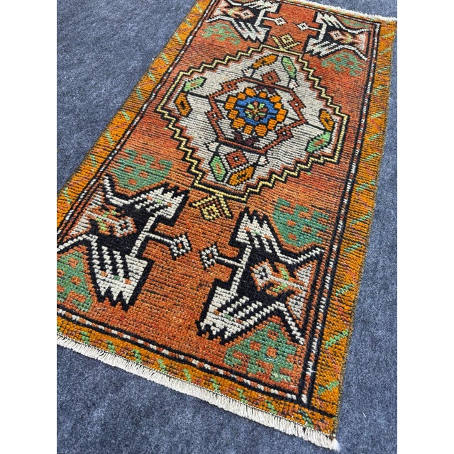Early 21st Century Turkish Yastik Rug 1'8" x 3'1" For Sale - Image 5 of 5