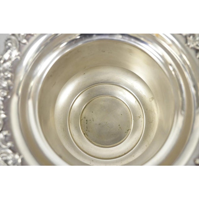 Vintage Fb Rogers Silver Plated Trophy Cup Urn Champagne Chiller Bar Ice Bucket For Sale - Image 10 of 15