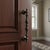 Rustic Hand-Forged Wrought Iron Door Pull (Gold Patina) Ornate Classical Entry Hardware For Sale - Image 3 of 5