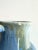 Vintage Roseville Pottery Tourmaline Double Handled Vase Blue & Green Glaze 6” For Sale - Image 9 of 9