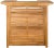 Outdoor Bar Table in Natural For Sale - Image 9 of 9