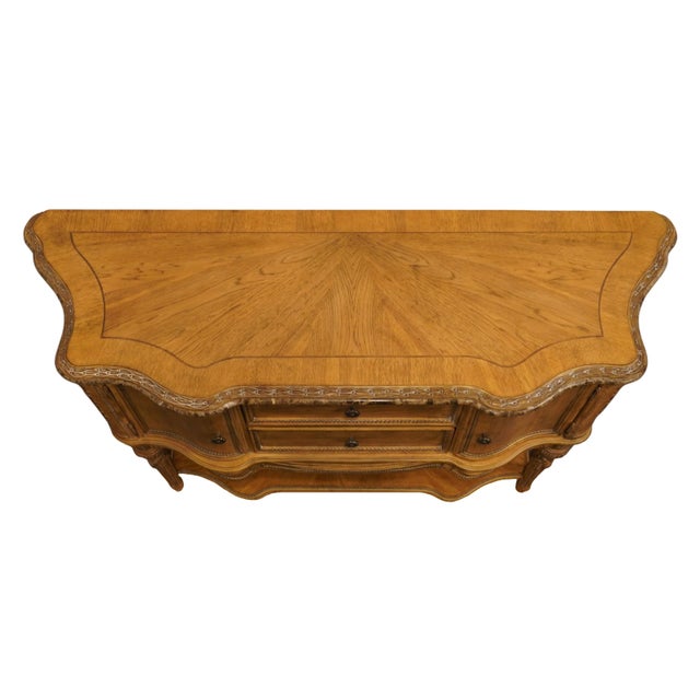 Late 20th Century Schnadig Belmont, Ms Contemporary Italian Style 66" Sideboard Buffet For Sale - Image 5 of 12