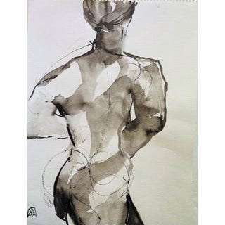 "The Last Goodbye" Original Drawing by Adria Becker For Sale