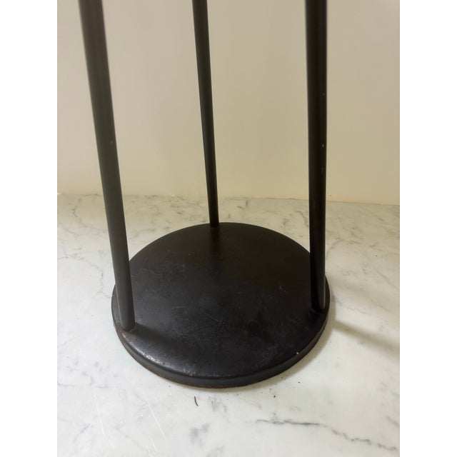 Vintage Brass and Iron Fireplace Set For Sale - Image 10 of 12
