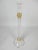 Fabulous tall candle stick signed "Seguso Vetri d'Arte" on base. Gold fleck in clear glass. Flawless condition. Measure:...