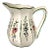 Portuguese Ceramic Spring Floral Pitcher For Sale