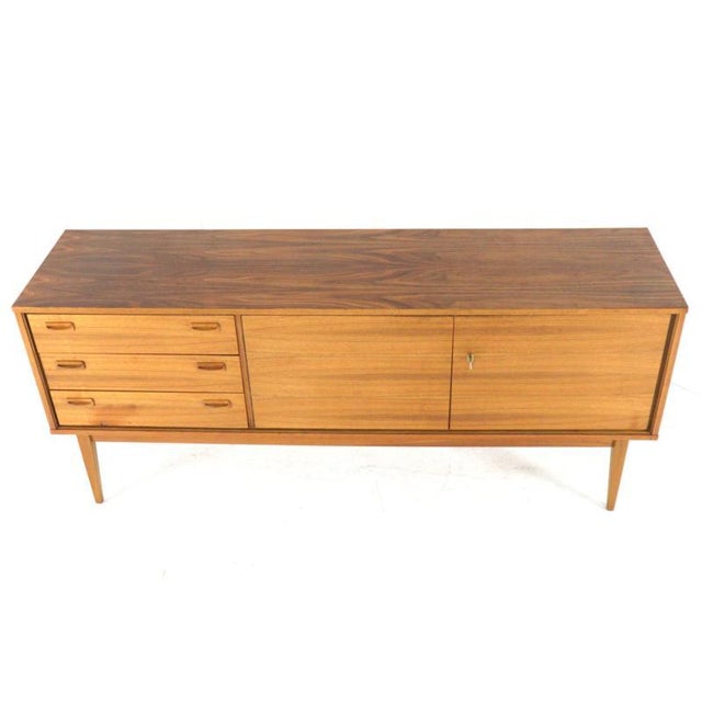 Mid-Century Sideboard in Veneer from Bartels, 1970s For Sale - Image 6 of 11