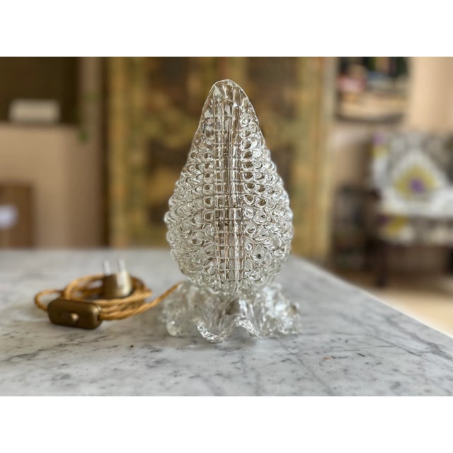 Art Deco Murano Glass Table Lamp by Ercole Barovier, 1920s For Sale - Image 18 of 18