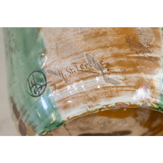 Modern Glazed Ceramic Vase, 1890s For Sale - Image 4 of 9