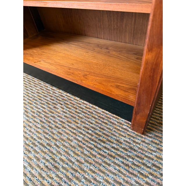 Glenn of California American Walnut Bookshelf + Drawers, Mid 20th Century For Sale In San Francisco - Image 6 of 12