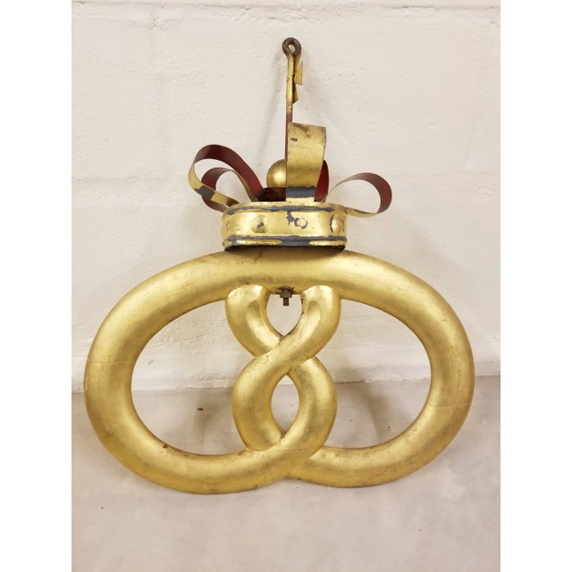 Antique Danish Bakery Sign For Sale - Image 4 of 9