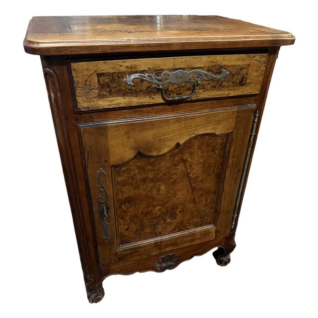 Louis XV Buffet in Elm and Walnut For Sale