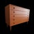 Danish Wide Teak Chest of Drawers with Five Drawers, 1960s For Sale - Image 6 of 17