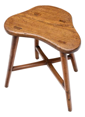 Chinese Saddle Top Stool, C. 1890