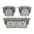 19th Century French Desvres Jardinière and Cachepot Set of 3 For Sale