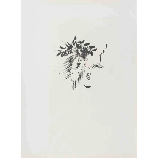 Color lithograph realized by Marc Chagall in 1960 to illustrate "The Bible". Edition of 6500, published by Tériade in no....