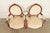 1960s Karges Style French Provincial Louis XV Brown Lacquered Armchairs, Pair For Sale - Image 5 of 14