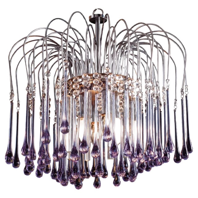 Murano Chandelier from Venini, 1960s For Sale