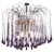 Murano Chandelier from Venini, 1960s For Sale