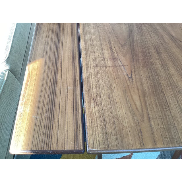 Vintage Midcentury Modern Teak Coffee Table With Lift Top Dining Table For Sale - Image 14 of 18