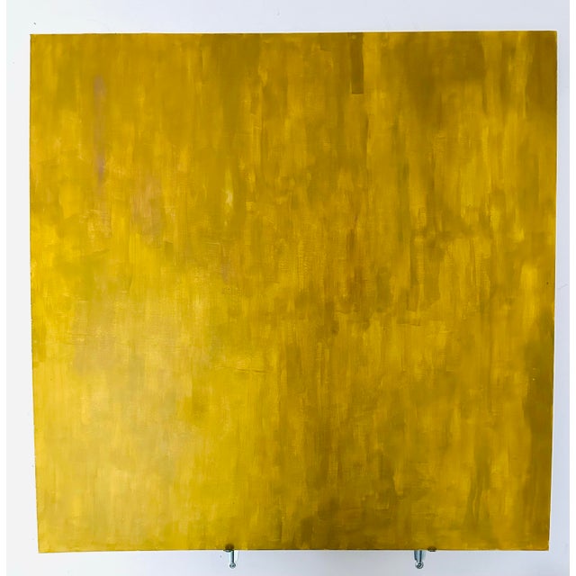 Original abstract by Erik Sulander. Acrylic on wood panel, signed on reverse. Unframed