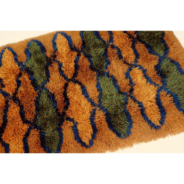 Vintage Decorative Rug, 1970s For Sale - Image 9 of 11