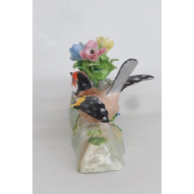 Crown Staffordshire Porcelain Goldfinch Bird Figurine Designed by Jt Jones 4897b For Sale In Miami - Image 6 of 15