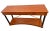 Gorgeous Ethan Allen Medallion line Sofa Console table, Regency / Neo Classical style, Cherry, Brass X stretcher, Large...