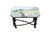 Farmhouse Late 20th Century Adirondack Rustic Twig Log Country Farmhouse Bench Stool Coffee Table 20" For Sale - Image 3 of 15