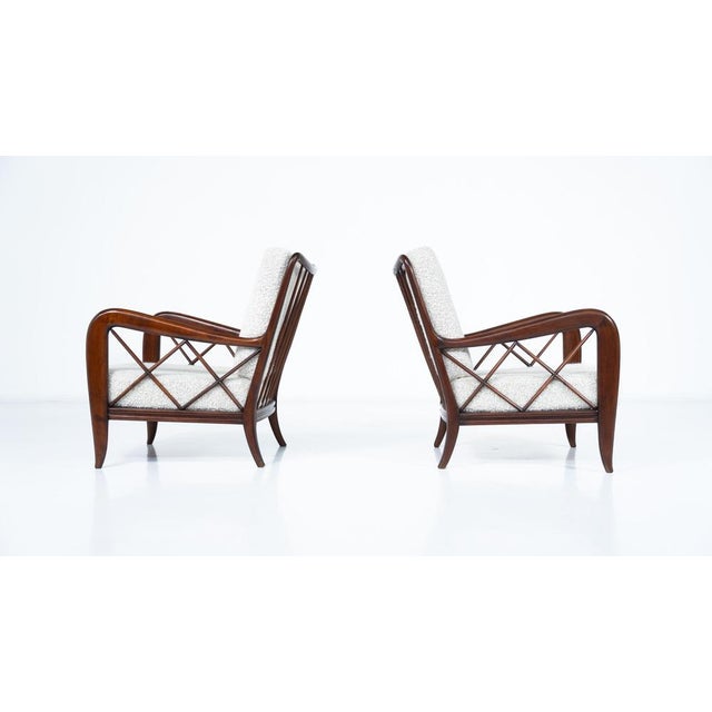 1950s Mid-Century Modern Armchairs by Paolo Buffa, Italy, 1950s, Set of 2 For Sale - Image 5 of 18