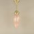 Art Nouveau Pendant Lamp with Floral Opal Glass Shade, 1890s For Sale - Image 3 of 8
