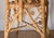Vintage 1970s Boho Bamboo & Rattan Heart Back Chair For Sale - Image 14 of 17