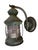 Metal Large Antique Verdigris Patina Copper Porch Light For Sale - Image 7 of 12