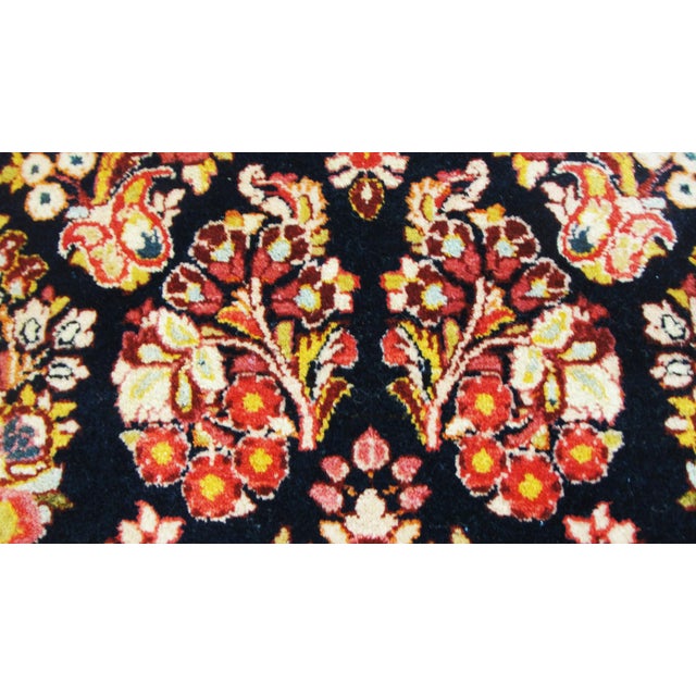 Antique Persian Mohajeran Sarouk Runner For Sale In Chicago - Image 6 of 7