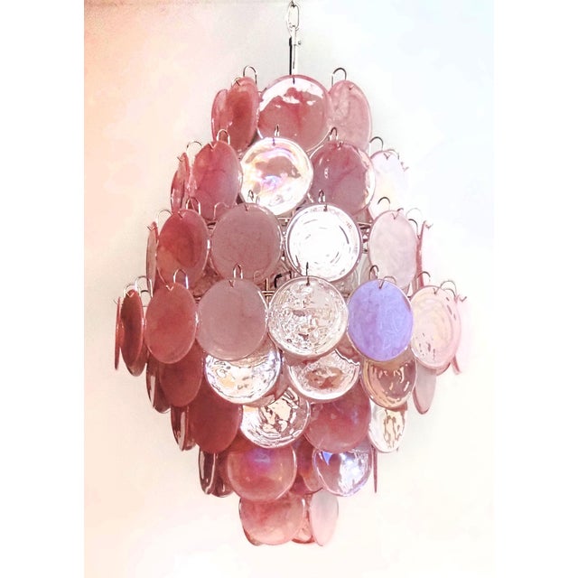 Vintage Italian Murano Chandelier, 2000 For Sale - Image 12 of 18