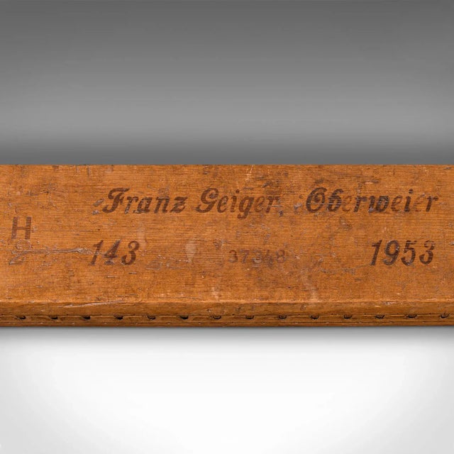 Wood 1950s Vintage German Pine Cigar Press For Sale - Image 7 of 9