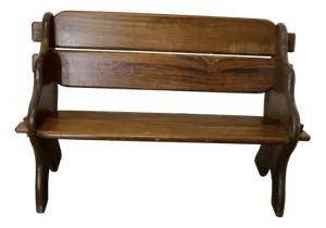 Refectory Style Teak Bench, 1970s