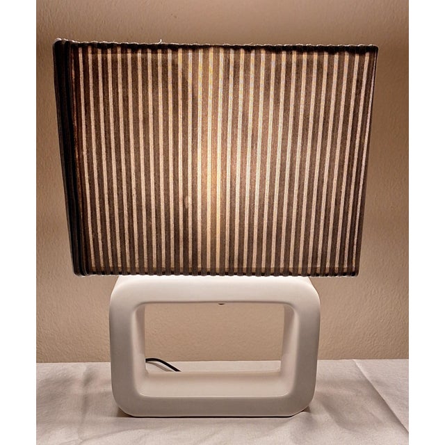 Gray Vintage Table Lamp by Honsel, 2005 For Sale - Image 8 of 8