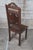 Antique 19th Century French Breton Brittany Figural Carved Chestnut Dining Chairs - Set of 6 For Sale - Image 10 of 12